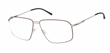 Ic-berlin-IB-Teo:Shiny Graphite-Kindey Bean Circle:Black:RX-Clear:Silk Pure