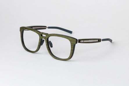 Оправа BREVNO KRL90 зеленая береза, прозрачный